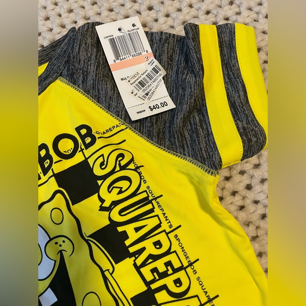 Summer Sponge Bob shirt and short set